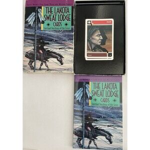 1994 The Lakota Sweat Lodge Oracle Cards boxed set Spiritual Teachings